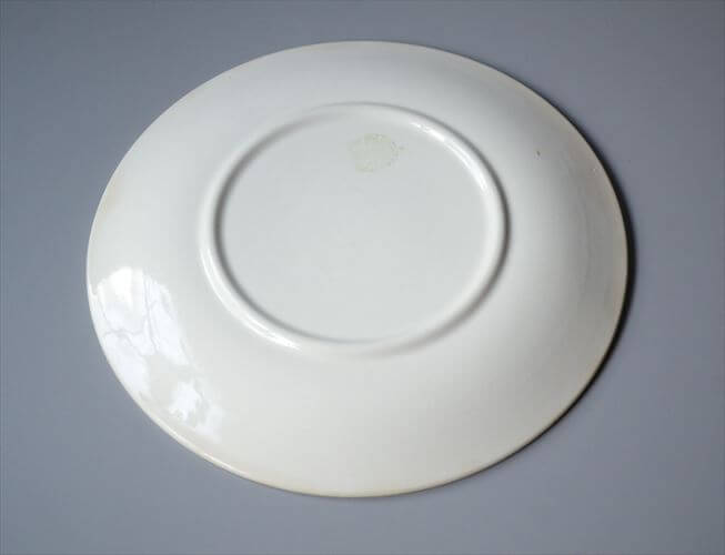 1950～60年代頃 ベルギー製 BOCH ボッホ Delta Asteriola 19cm プレート お皿 磁器 陶器 アンティーク ヴィンテージ_250731