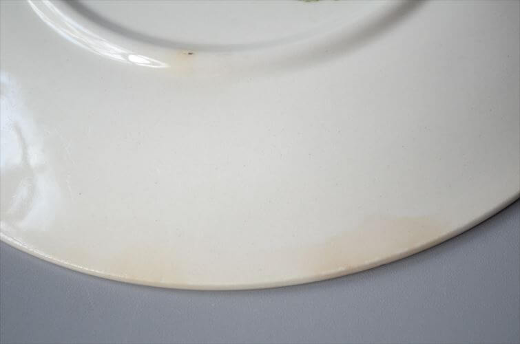 1950～60年代頃 ベルギー製 BOCH ボッホ Delta Asteriola 19cm プレート お皿 磁器 陶器 アンティーク ヴィンテージ_250731