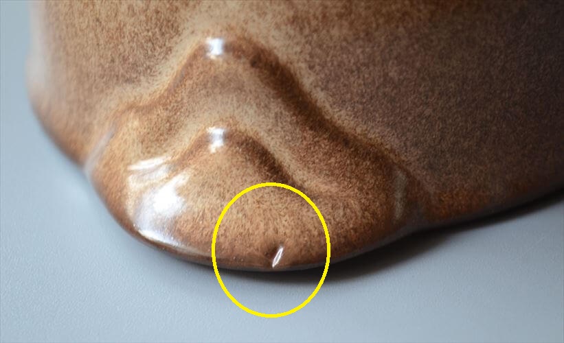 ドイツから 味のあるブラウンのソーサー付 深皿 スープボウル 食器 陶器 ヴィンテージ アンティーク_250805