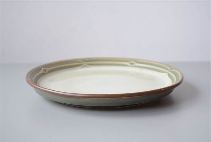 デンマーク製 クイストゴー RUNE 16.5cm プレート お皿 ルーン B&G J.H.Quistgaard 北欧ヴィンテージ アンティーク_250827