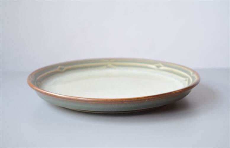 デンマーク製 クイストゴー RUNE 16.5cm プレート お皿 ルーン B&G J.H.Quistgaard 北欧ヴィンテージ アンティーク_250827