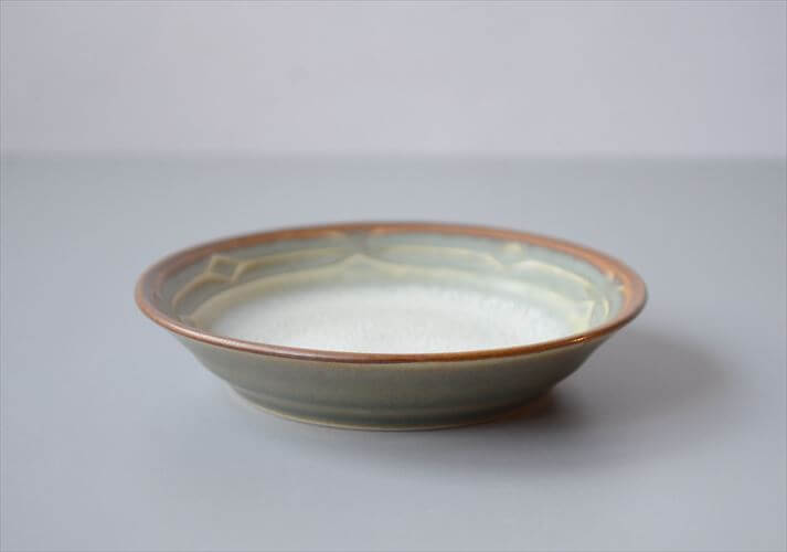 デンマーク製 クイストゴー RUNE 9.5cm 豆皿 お皿 小皿 プレート ルーン B&G J.H.Quistgaard 北欧ヴィンテージ アンティーク_250827