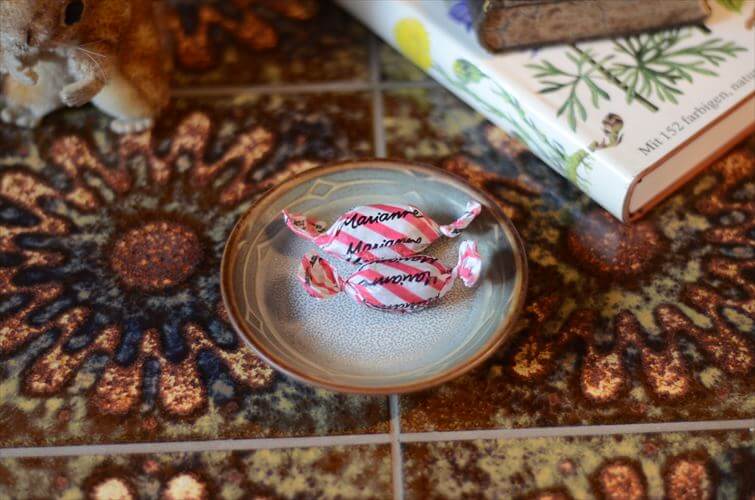 デンマーク製 クイストゴー RUNE 9.5cm 豆皿 お皿 小皿 プレート ルーン B&G J.H.Quistgaard 北欧ヴィンテージ アンティーク_250827