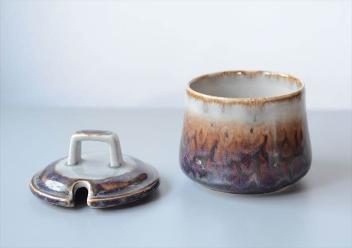 デンマーク製 クイストゴー Mexico シュガーポット メキシコ B&G Bing & Grondahl J.H.Quistgaard 北欧ヴィンテージ アンティーク_250902