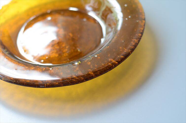 フィンランド製 Humppila Talonpoika アンバーガラス 22.5cm パスタープレート フンピラ タロンポイカ 北欧 ブラウン お皿 ヴィンテージ 