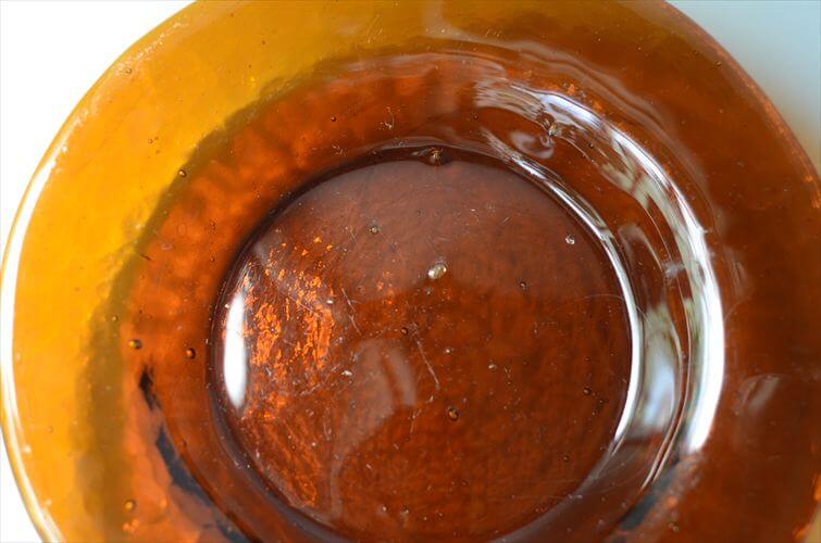 フィンランド製 Humppila Talonpoika アンバーガラス 22.5cm パスタープレート フンピラ タロンポイカ 北欧 ブラウン お皿 ヴィンテージ 