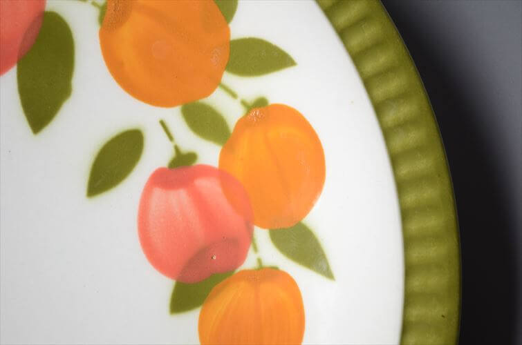 1960～70年代 ベルギー製 ヴィンテージ BOCH Delta Stresa 19cm プレート ボッホ デルタ お皿 磁器 陶器 アンティーク 食器 ヨーロッパ_250910