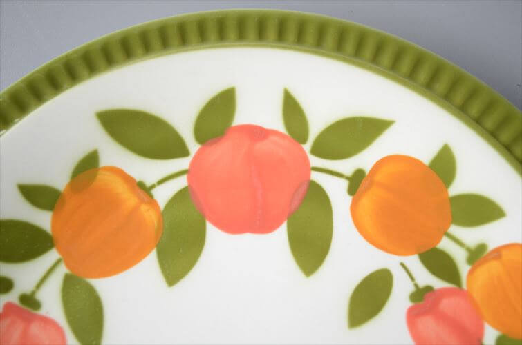 1960～70年代 ベルギー製 ヴィンテージ BOCH Delta Stresa 19cm プレート ボッホ デルタ お皿 磁器 陶器 アンティーク 食器 ヨーロッパ_250910