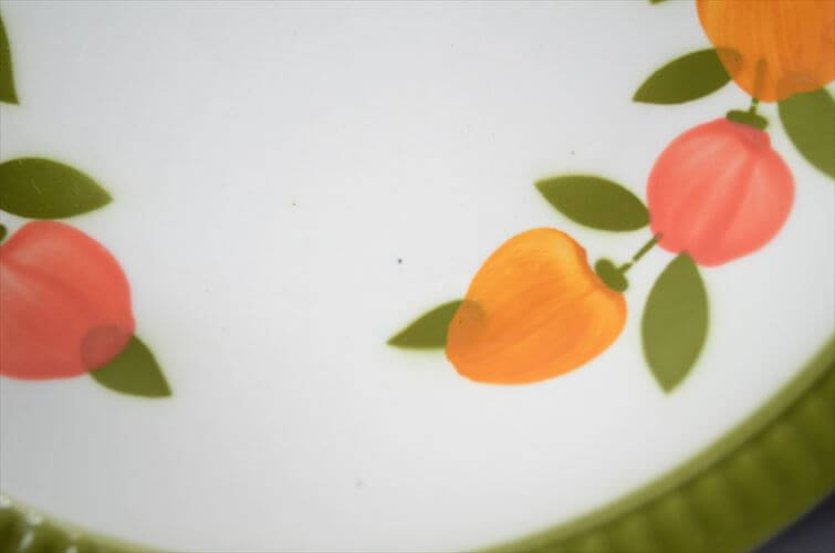 1960～70年代 ベルギー製 ヴィンテージ BOCH Delta Stresa 19cm プレート ボッホ デルタ お皿 磁器 陶器 アンティーク 食器 ヨーロッパ_250910