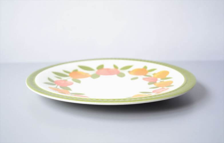 1960～70年代 ベルギー製 ヴィンテージ BOCH Delta Stresa 19cm プレート ボッホ デルタ お皿 磁器 陶器 アンティーク 食器 ヨーロッパ_250910