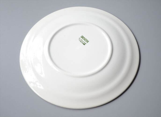 1960～70年代 ベルギー製 ヴィンテージ BOCH Delta Stresa 19cm プレート ボッホ デルタ お皿 磁器 陶器 アンティーク 食器 ヨーロッパ_250910