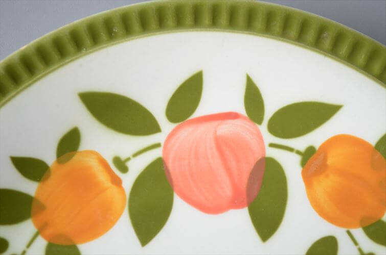 1960～70年代 ベルギー製 ヴィンテージ BOCH Delta Stresa 19cm プレート ボッホ デルタ お皿 磁器 陶器 アンティーク 食器 ヨーロッパ_250910