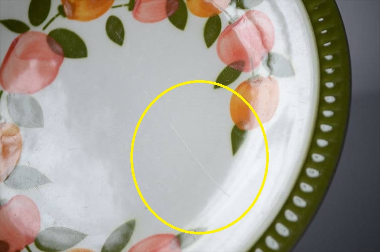 1960～70年代 ベルギー製 ヴィンテージ BOCH Delta Stresa 19cm プレート ボッホ デルタ お皿 磁器 陶器 アンティーク 食器 ヨーロッパ_250910