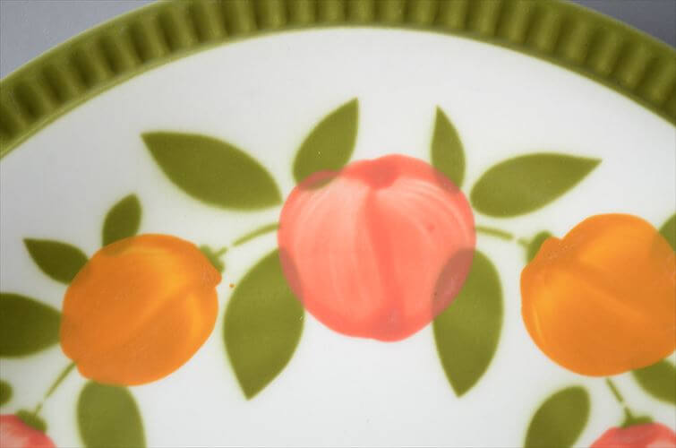 1960～70年代 ベルギー製 ヴィンテージ BOCH Delta Stresa 19cm プレート ボッホ デルタ お皿 磁器 陶器 アンティーク 食器 ヨーロッパ_250910