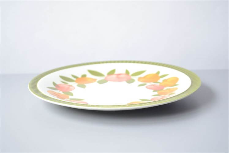 1960～70年代 ベルギー製 ヴィンテージ BOCH Delta Stresa 19cm プレート ボッホ デルタ お皿 磁器 陶器 アンティーク 食器 ヨーロッパ_250910