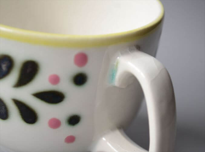希少! ベルギー製 ヴィンテージ BOCH Menuet カップ ボッホ メヌエット 陶器 アンティーク 食器 ヨーロッパ_250910