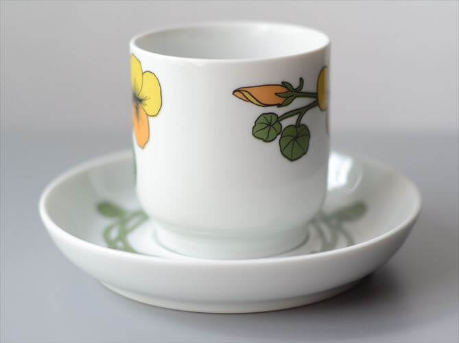 ドイツ製 Rosenthal Thomas カップ＆ソーサー ローゼンタール トーマス コーヒー 食器 陶器 ヴィンテージ アンティーク_250930