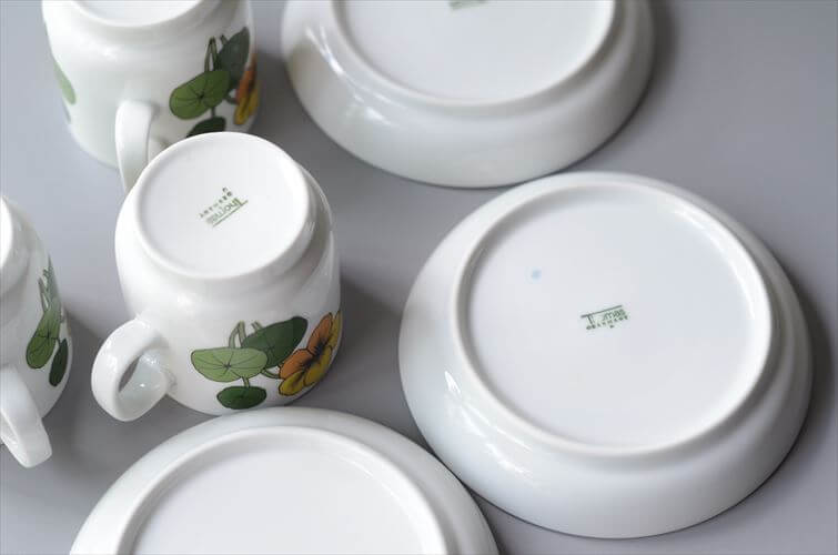 ドイツ製 Rosenthal Thomas カップ＆ソーサー ローゼンタール トーマス コーヒー 食器 陶器 ヴィンテージ アンティーク_250930