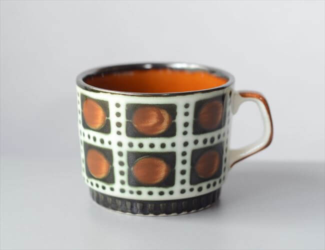 1960年代頃 ベルギー製 BOCH ボッホ Bernadette カップ ベルナデッタ 磁器 陶器 アンティーク 食器 ヨーロッパ ヴィンテージ_251002