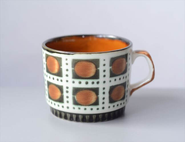 1960年代頃 ベルギー製 BOCH ボッホ Bernadette カップ ベルナデッタ 磁器 陶器 アンティーク 食器 ヨーロッパ ヴィンテージ_251002