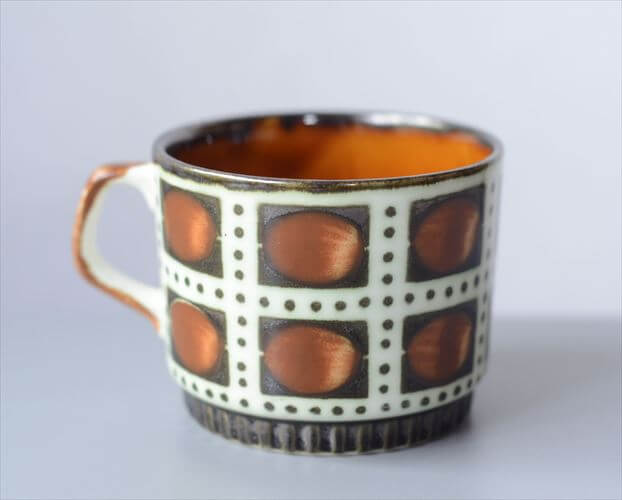 1960年代頃 ベルギー製 BOCH ボッホ Bernadette カップ ベルナデッタ 磁器 陶器 アンティーク 食器 ヨーロッパ ヴィンテージ_251002