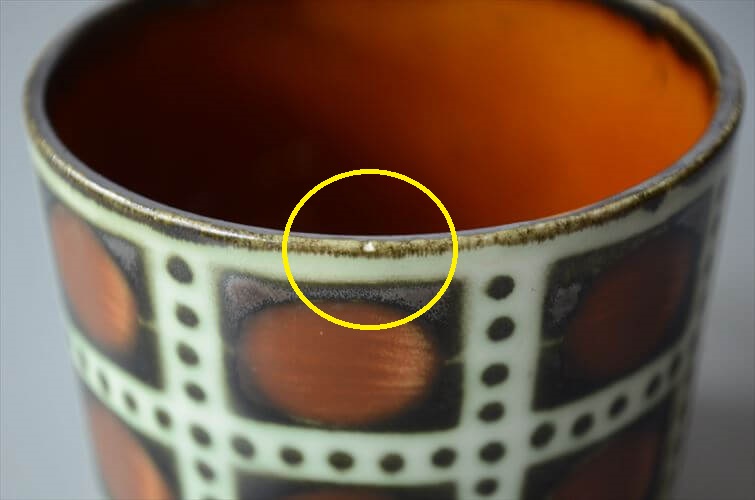 1960年代頃 ベルギー製 BOCH ボッホ Bernadette カップ ベルナデッタ 磁器 陶器 アンティーク 食器 ヨーロッパ ヴィンテージ_251002