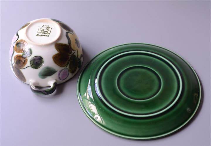 1960～70年代 ベルギー製 BOCH In the mood スープカップ&ソーサー ボッホ 陶器 アンティーク ヴィンテージ_251015