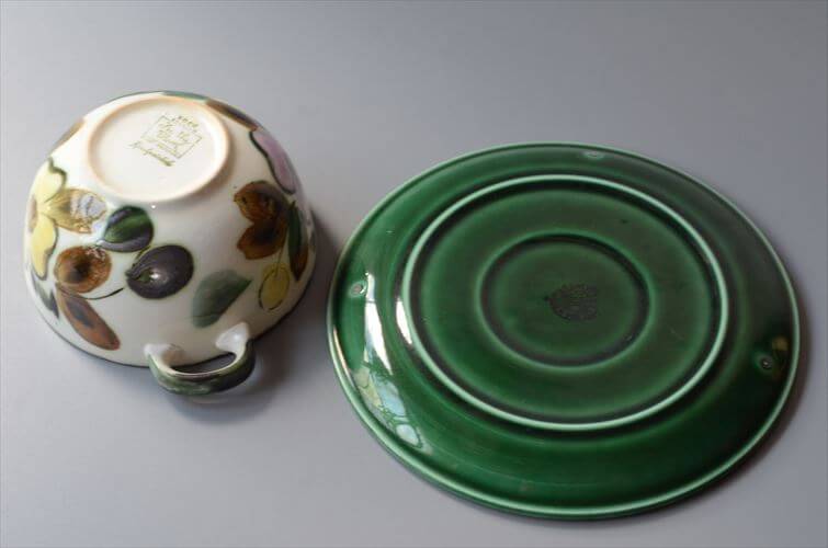 1960～70年代 ベルギー製 BOCH In the mood スープカップ&ソーサー ボッホ 陶器 アンティーク ヴィンテージ_251015