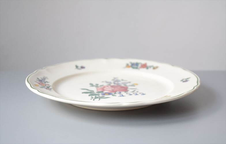 ドイツ製 VILLEROY&BOCH Alt Strassburg 19cm プレート お皿 ビレロイ＆ボッホ 陶器 アンティーク ヴィンテージ_251015