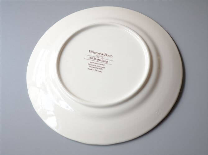 ドイツ製 VILLEROY&BOCH Alt Strassburg 19cm プレート お皿 ビレロイ＆ボッホ 陶器 アンティーク ヴィンテージ_251015