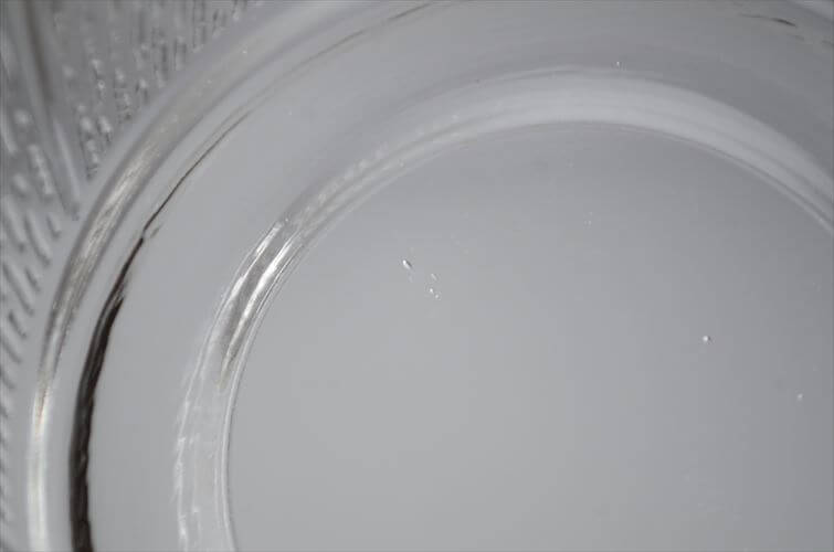 ラベル付! フィンランド製 Nuutajarvi Lastu ガラスボウル φ14cm ヌータヤルヴィ ラッツオ ラスツ 北欧 食器 ヴィンテージ_251020