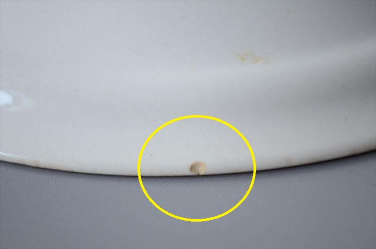 1960～70年代 ベルギー製 ヴィンテージ BOCH PARADISO 22.5cm プレート ボッホ パラディソ お皿 磁器 陶器 アンティーク 食器 ヨーロッパ_251029