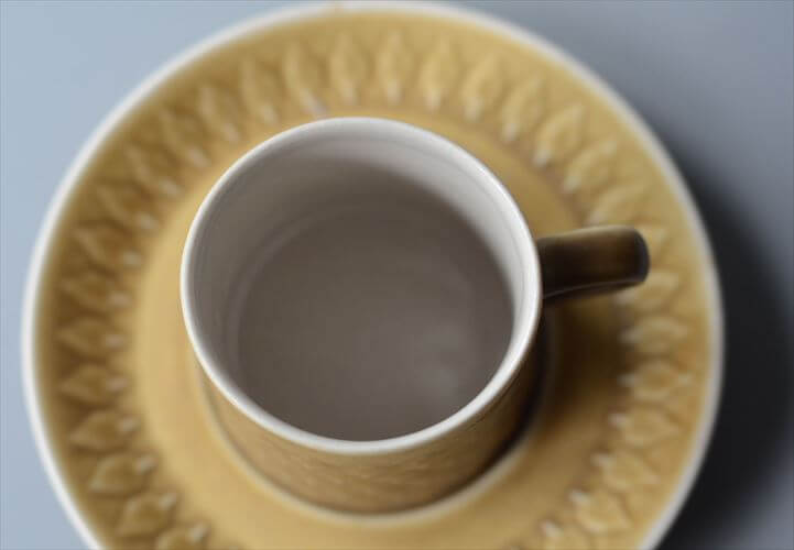 美品 デンマーク製 クイストゴー レリーフ カップ&ソーサー relief B&G Bing & Grondahl J.H.Quistgaard 北欧ヴィンテージ アンティーク_251031