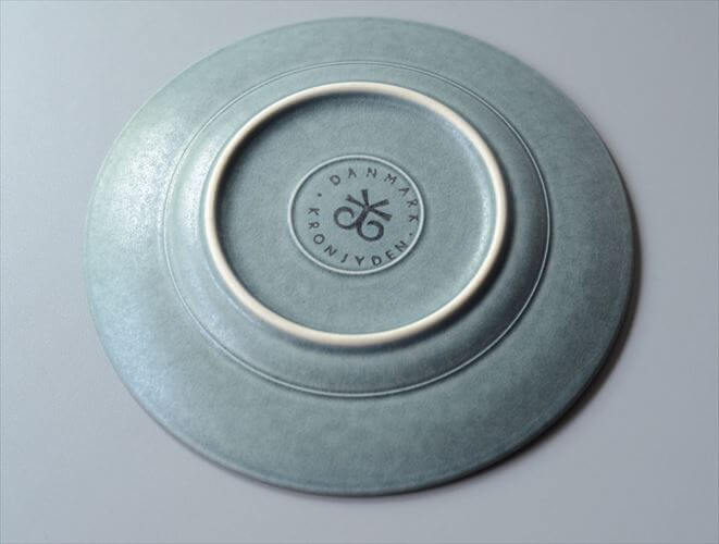 デンマーク製 クイストゴー アズール 17cm プレート Azur クロニーデン KRONJDEN J.H.Quistgaard 北欧 ヴィンテージ アンティーク_251107