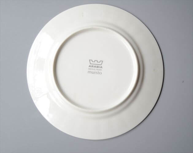 ARABIA アラビア MUISTO 17cm プレート お皿 ムイスト 北欧食器 フィンランド Goran Back 陶器 北欧 ヴィンテージ アンティーク_251114