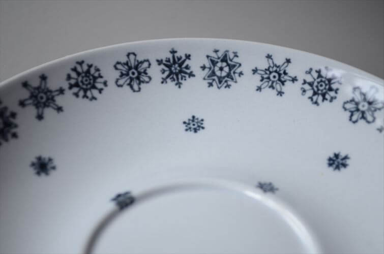 ARABIA SNOWFLAKE カップ＆ソーサー アラビア スノーフレーク 北欧 フィンランド ヴィンテージ アンティーク_251127