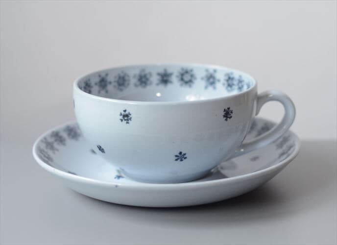 ARABIA SNOWFLAKE カップ＆ソーサー アラビア スノーフレーク 北欧 フィンランド ヴィンテージ アンティーク_251127