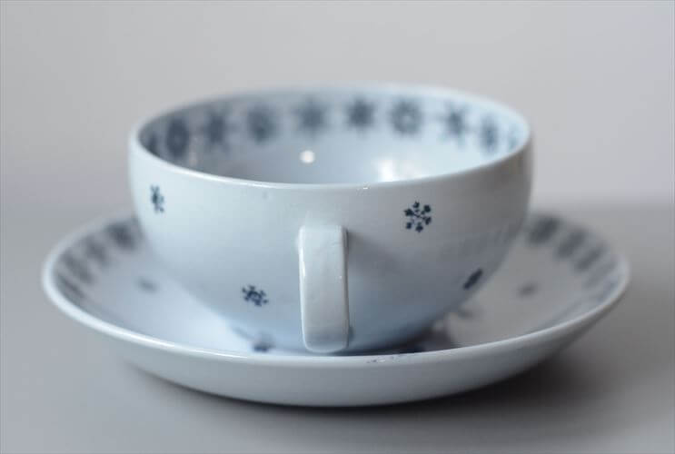 ARABIA SNOWFLAKE カップ＆ソーサー アラビア スノーフレーク 北欧 フィンランド ヴィンテージ アンティーク_251127