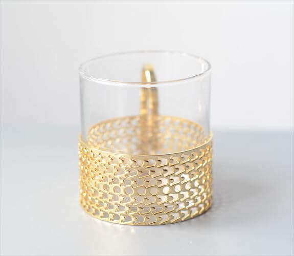 iittala イッタラ Tsaikka ツァイッカ 24Karaatti エスプレッソカップ ミニカップ クリア×ゴールドホルダー ガラス 北欧 ヴィンテージ_251128