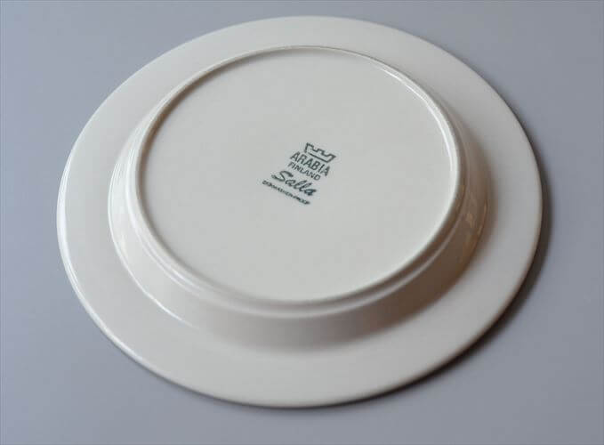 ARABIA アラビア Salla 20cm プレートお皿 サラ サーラ 北欧食器 フィンランド ヴィンテージ アンティーク_251202