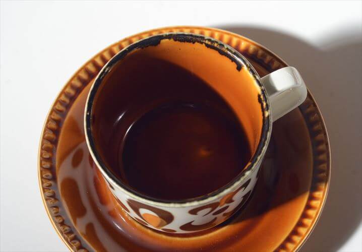 1960年～70代頃 ベルギー製 BOCH ボッホ レアシリーズ Tirana カップ&ソーサー ヴィンテージ 磁器 陶器 食器 アンティーク_260107