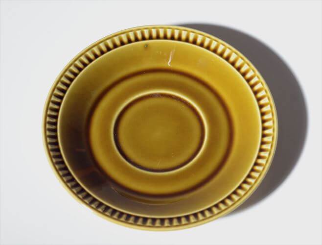ベルギー製 BOCH Ascot khaki green カップ&ソーサー ヴィンテージ 食器 アンティーク_260107