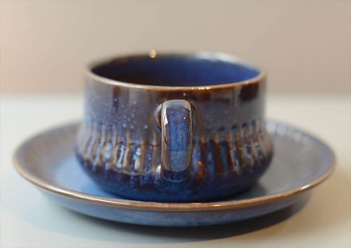 スウェーデン製 Upsala Ekeby Gefle Kosmos カップ＆ソーサー ゲフレ コスモス Berit Ternell 北欧食器 磁器 陶器 アンティーク_260109