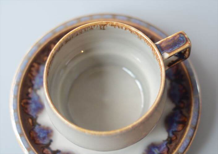美品 デンマーク製 クイストゴー MEXICO ティーカップ＆ソーサー メキシコ B&G Bing & Grondahl J.H.Quistgaard 北欧ヴィンテージ アンティーク_260115