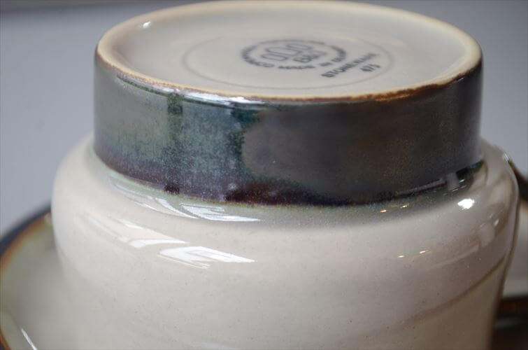 美品 デンマーク製 クイストゴー TEMA ティーカップ＆ソーサー ティーマ B&G Bing & Grondahl J.H.Quistgaard 北欧ヴィンテージ アンティーク_260115