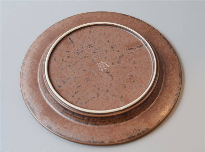 スタンプ残! ARABIA アラビア Ruska 20cm プレート お皿 ルスカ 北欧食器 フィンランド 陶器 北欧 ヴィンテージ アンティーク_260119