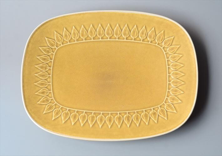 デンマーク製 クイストゴー レリーフ 30cm 角皿 お皿 大皿 relief Nissen J.H.Quistgaard 北欧ヴィンテージ アンティーク_260120