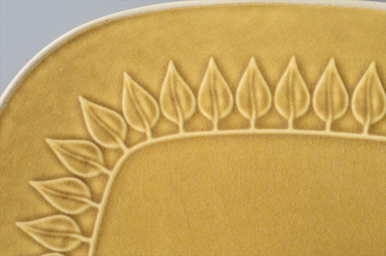 デンマーク製 クイストゴー レリーフ 30cm 角皿 お皿 大皿 relief Nissen J.H.Quistgaard 北欧ヴィンテージ アンティーク_260120