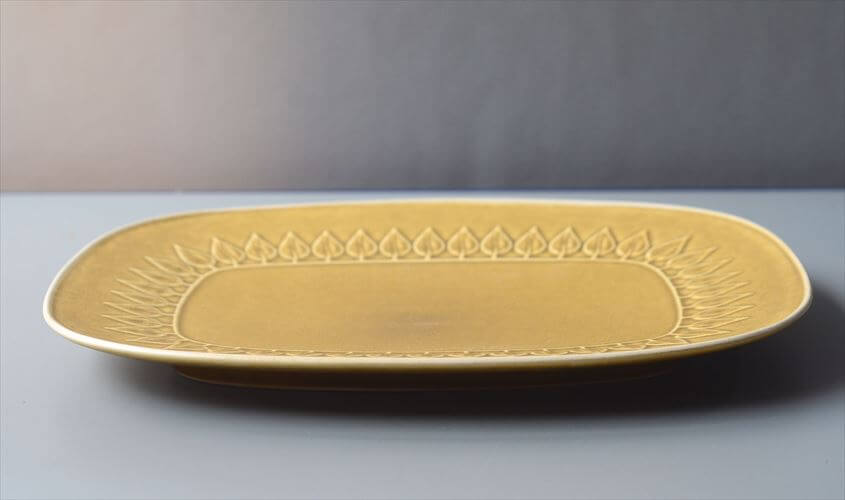 デンマーク製 クイストゴー レリーフ 30cm 角皿 お皿 大皿 relief Nissen J.H.Quistgaard 北欧ヴィンテージ アンティーク_260120