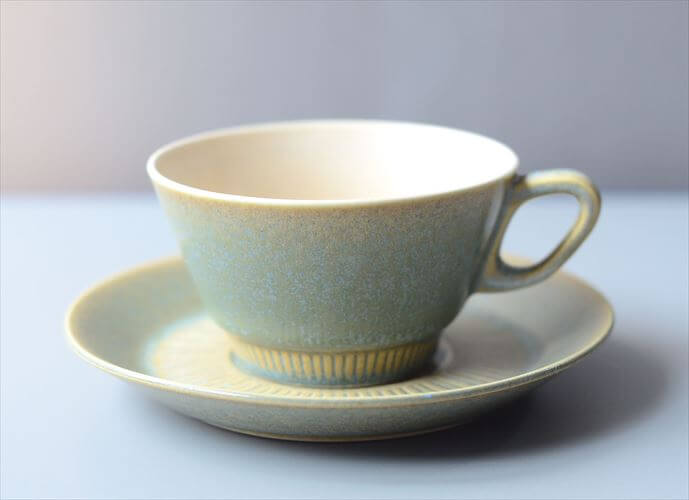 デンマーク製 KNABSTRUP Noddebo カップ&ソーサー ナブストラップ Johannes Hansen 北欧 食器 ヴィンテージ アンティーク_260120